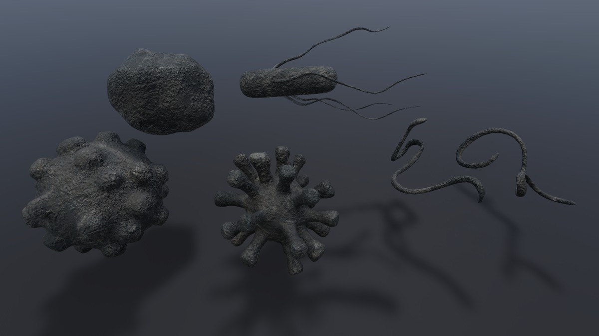 Freezable Virus Pack (Animated 3D)