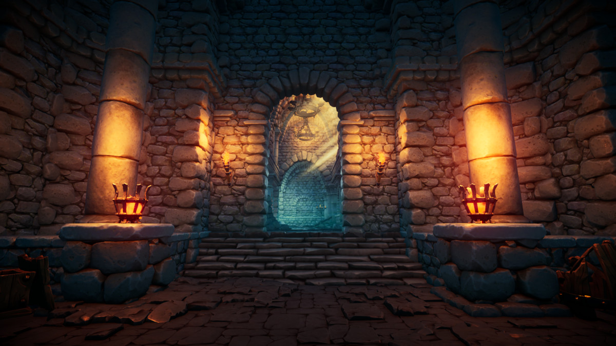 Fantasy Worlds - Forests, Meadows & Dungeons - Stylized 3D Environment