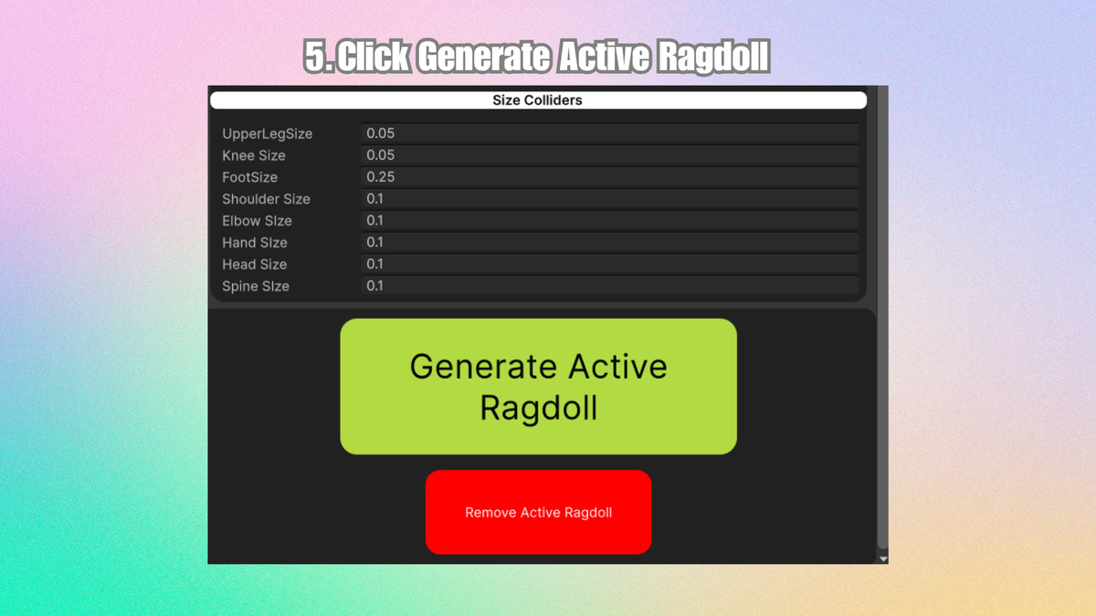 Easy Active Ragdoll Creator