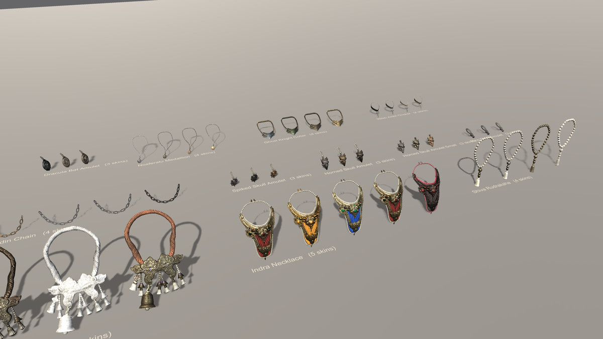 Fantasy Magic Amulets Pack