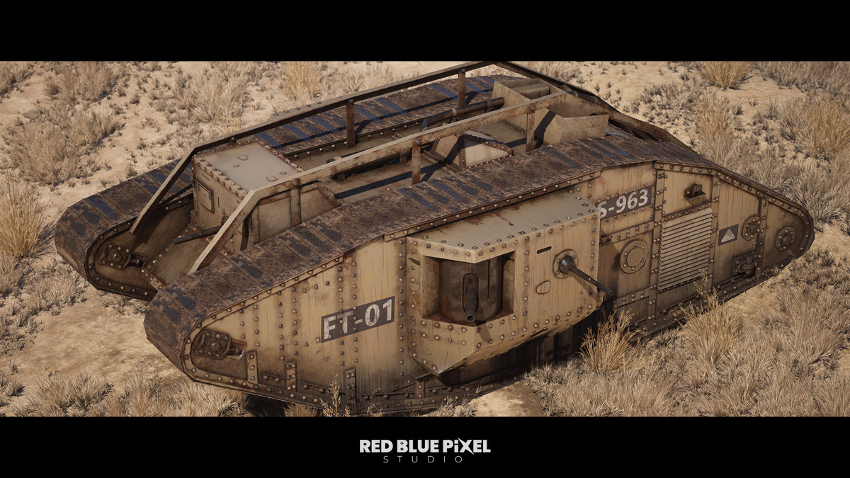 British Mark IV Male Tank