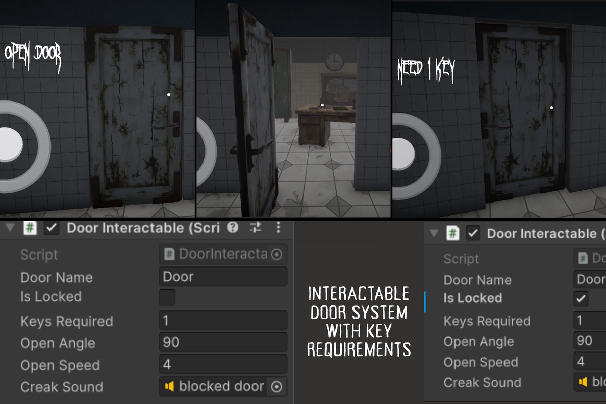 Mobile Escape Horror Template