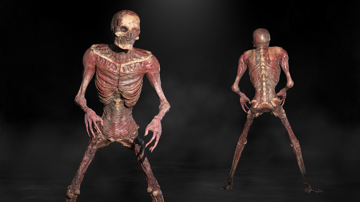 Skinless Zombie, Undead, Decayed Ghoul