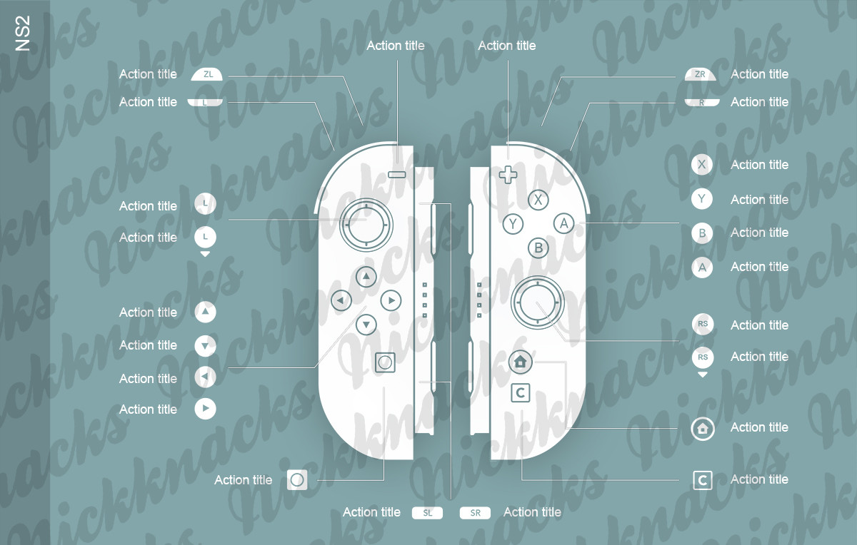 Controller Overlays & Button Kits (3 styles) x9 controllers +keyboard/mouse