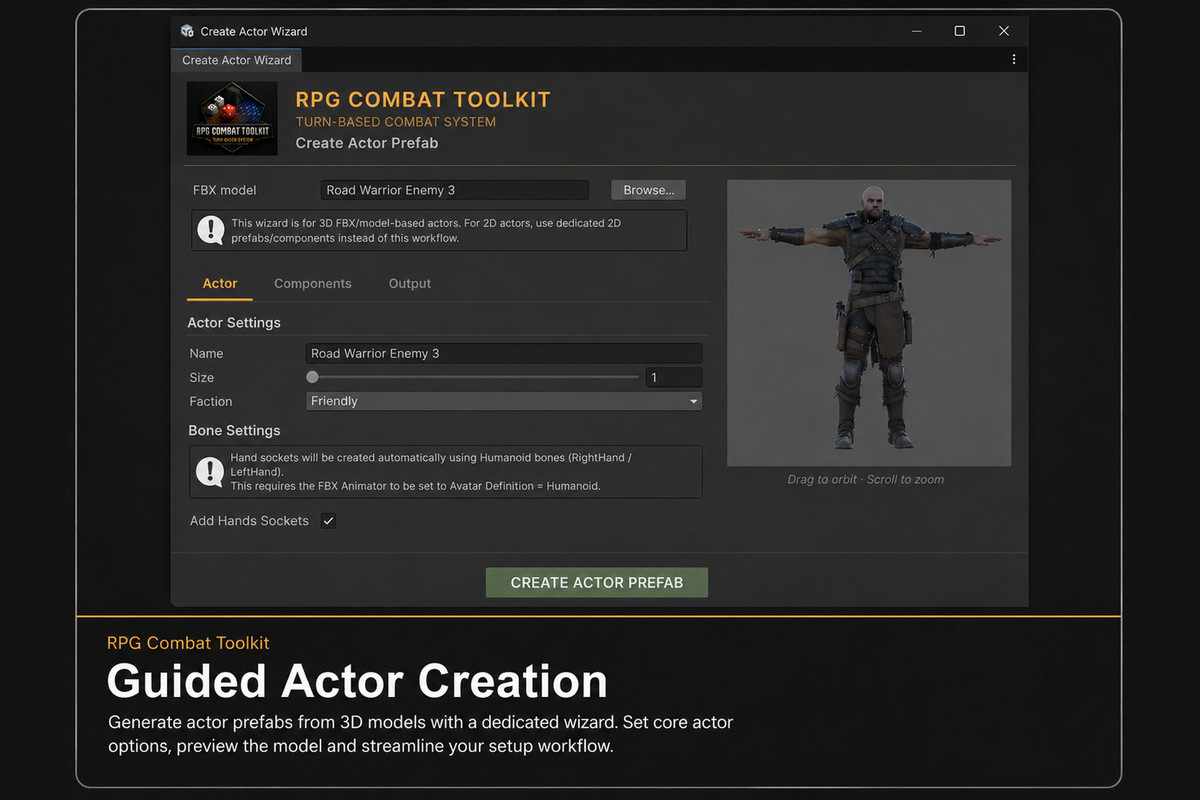 RPG Combat Toolkit - Turn Based Tactics