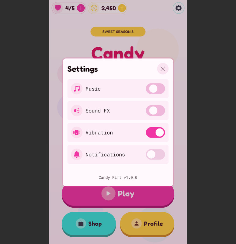 Tick UI