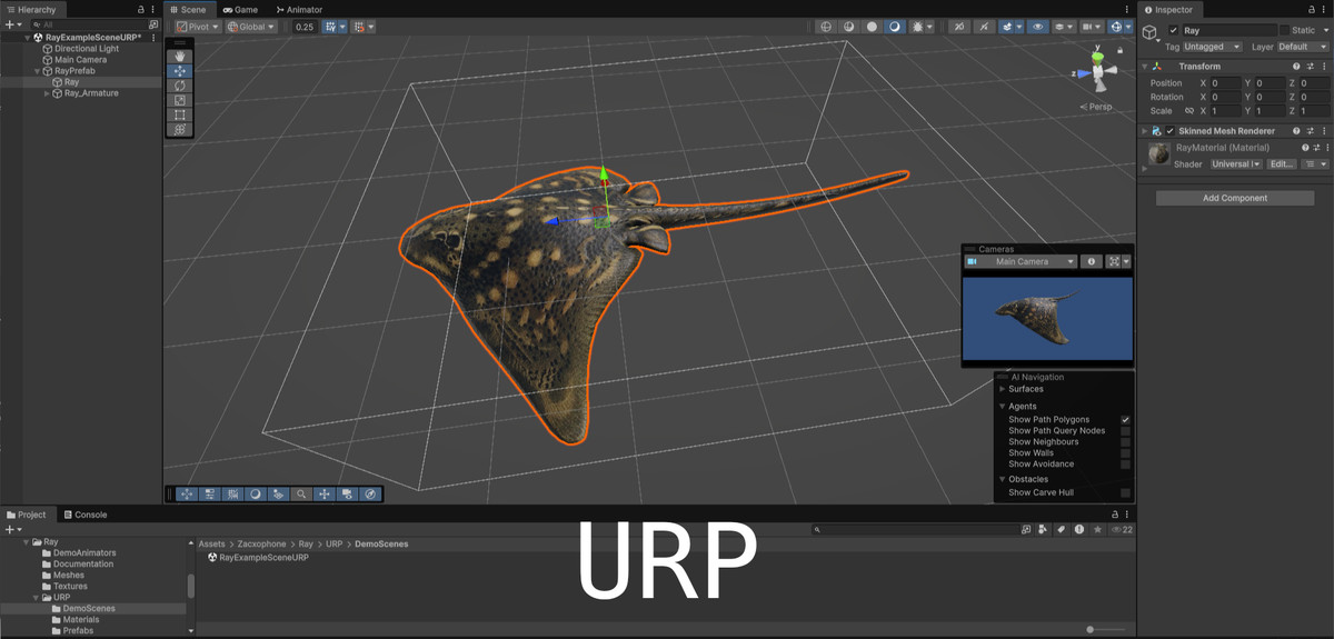 Animated Ray