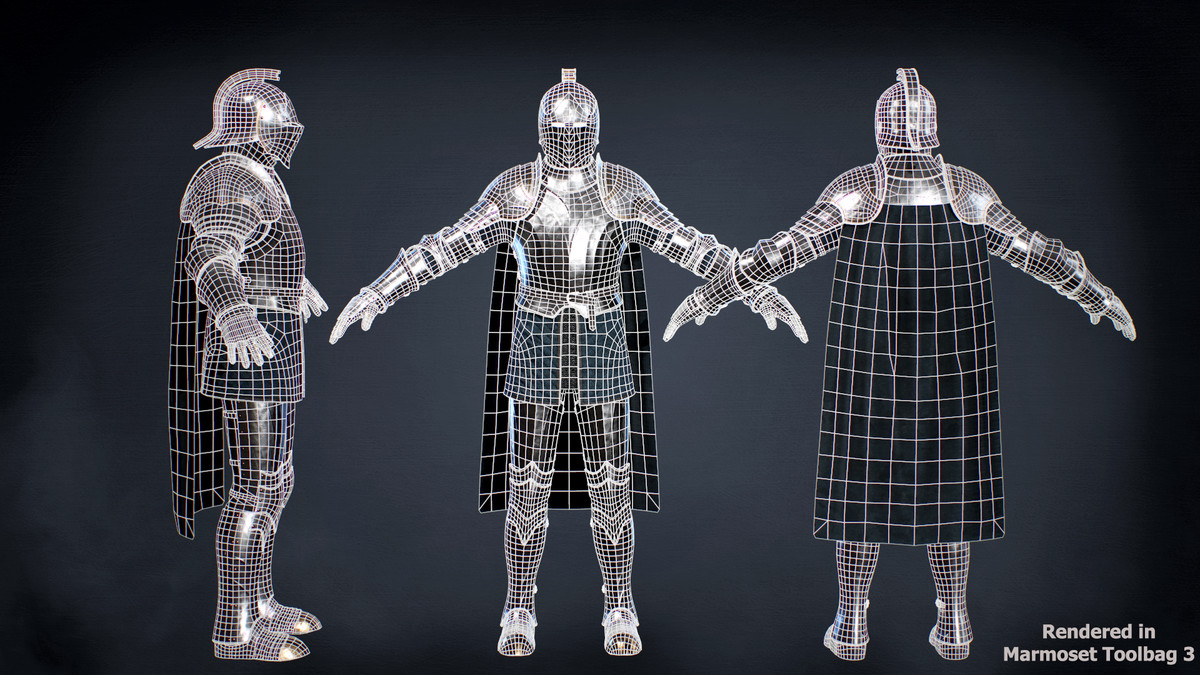 Fantasy Knight 04 Modular
