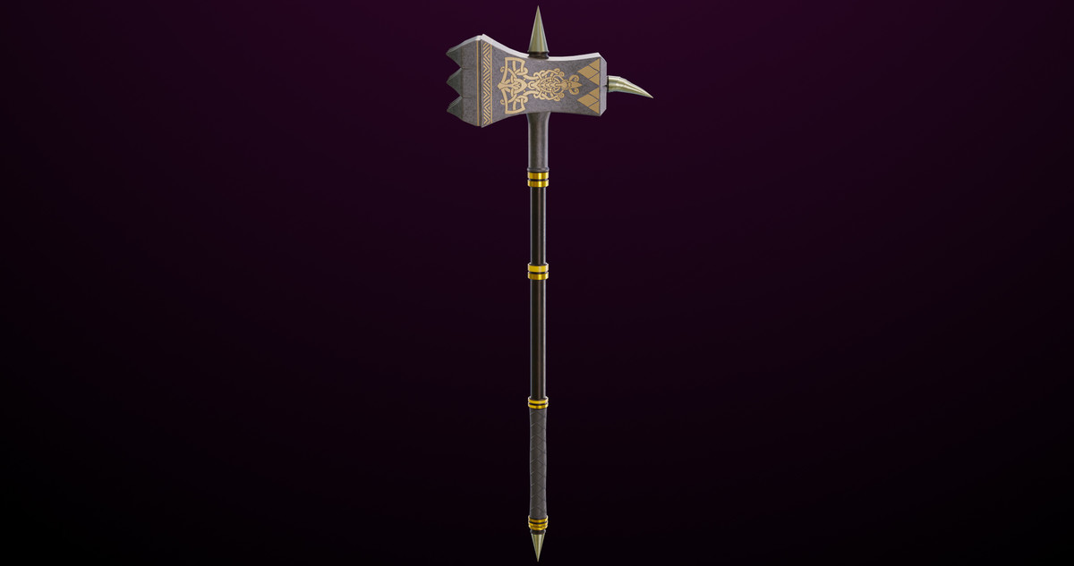 5 Battle Hammers Collection URP HDRP Textures