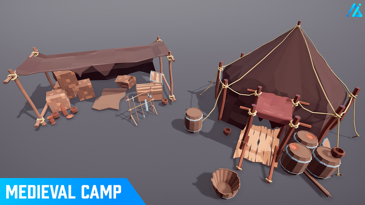 POLY - Medieval Camp