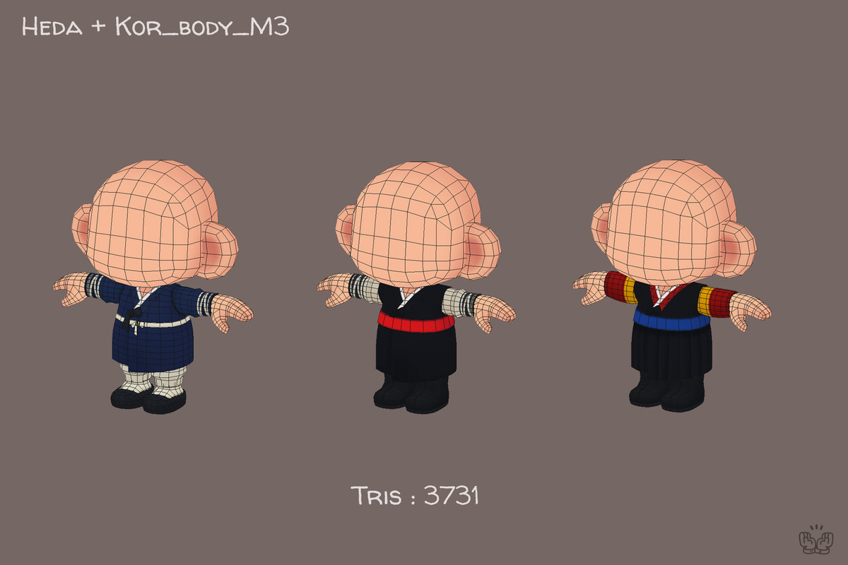 Stylized Little Korea -Joseon Dynasty