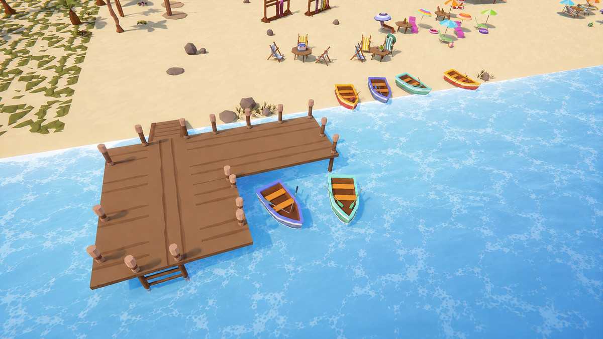 Low Poly Beach Pack - Mini World Studio