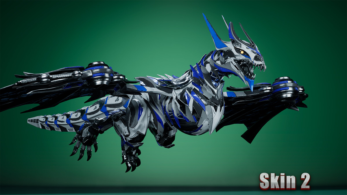 Sci-Fi Dragon Knight