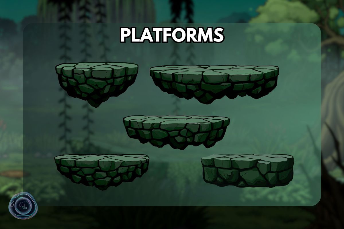 2D Platformer Swamp