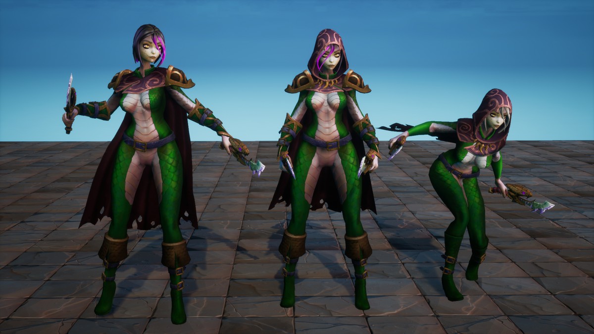 Stylized Fantasy Girls NPC Pack