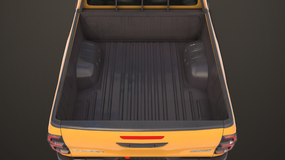 Pickup Truck 04 Brown URP HDRP Textures