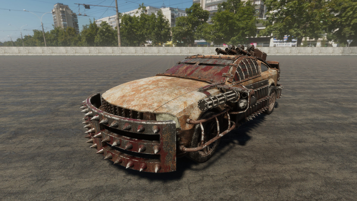 Apocalyptic Racing Car HQ