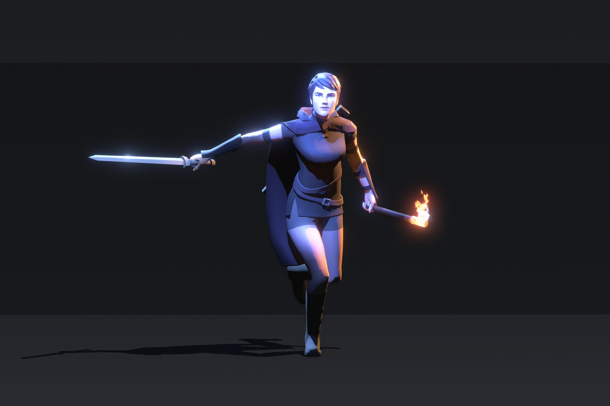 Polyquest Heroes: Warrior I Huntress