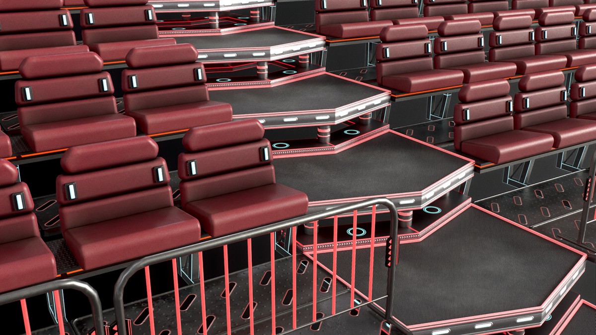 Sci Fi Race Grandstand