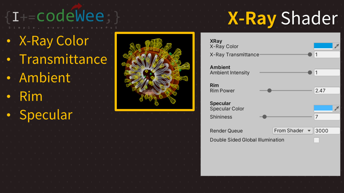 X-Ray Shader(Built-In)