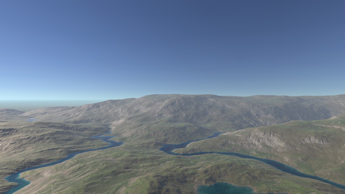 Procedural Mountains & Rivers 8K - 37 Terrains
