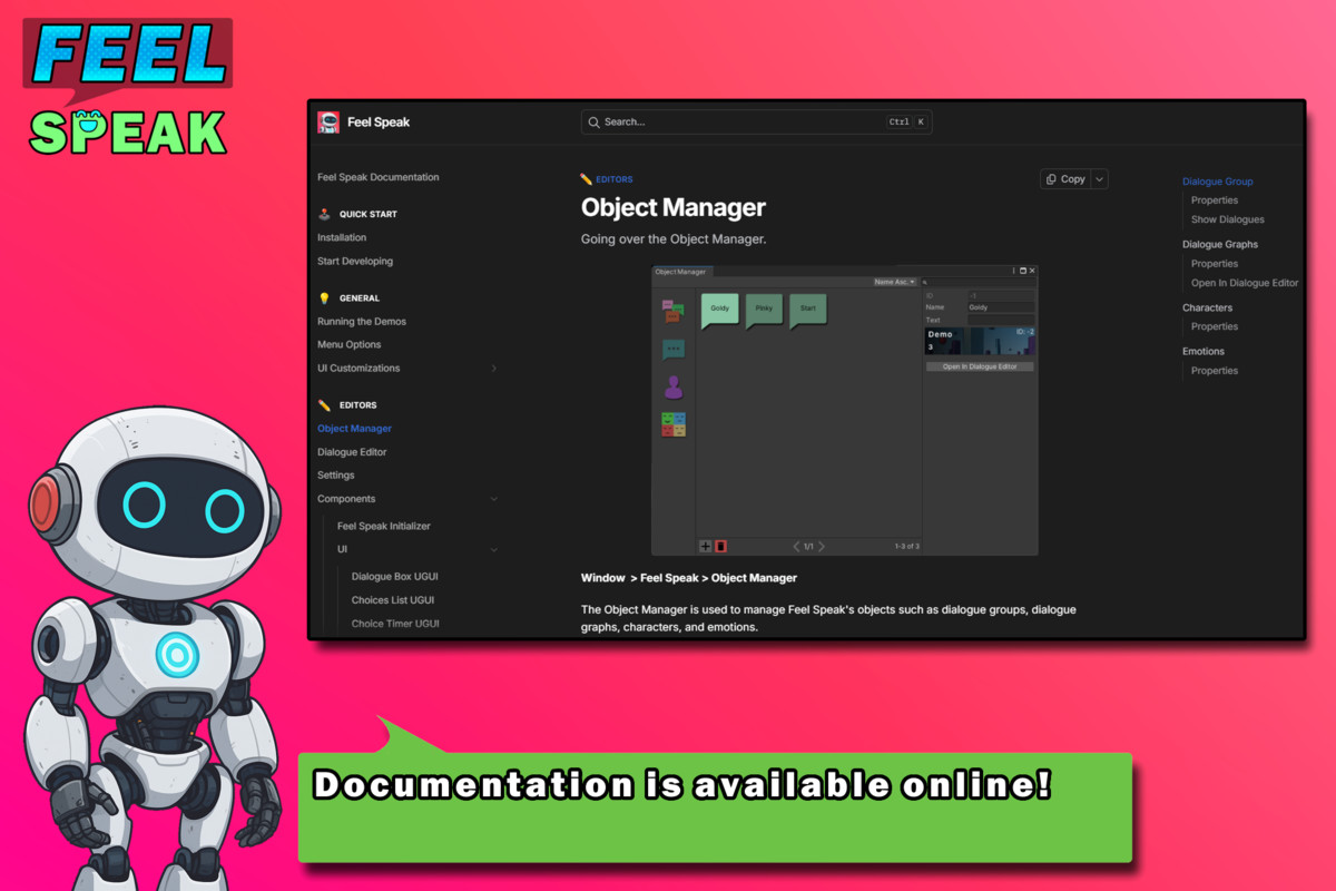 Feel Speak (Dialogue System)