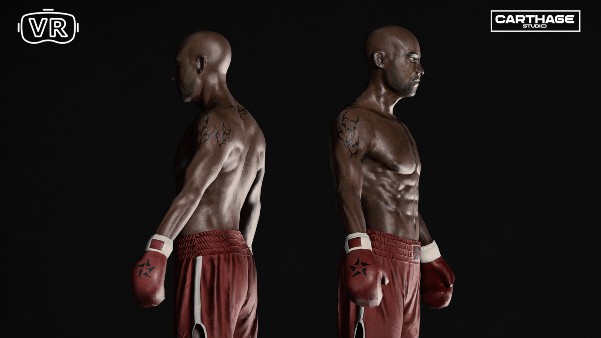 Boxing Fighters Pack – Two Game‑Ready Characters
