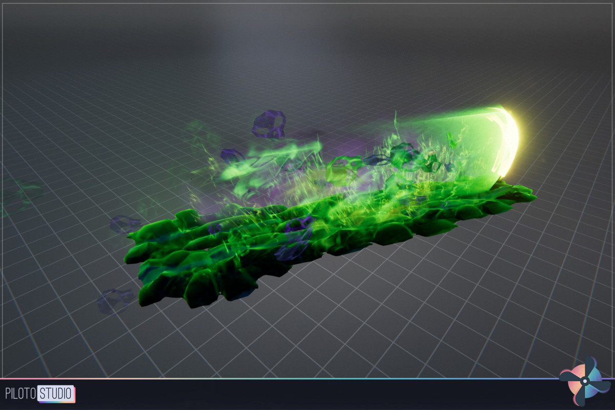 Poison and Acid Stylized VFX