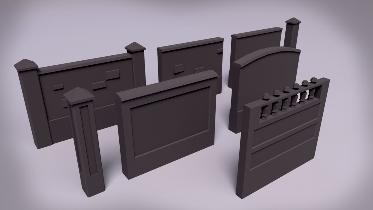 Modern Fence Pack – BoznaWhat