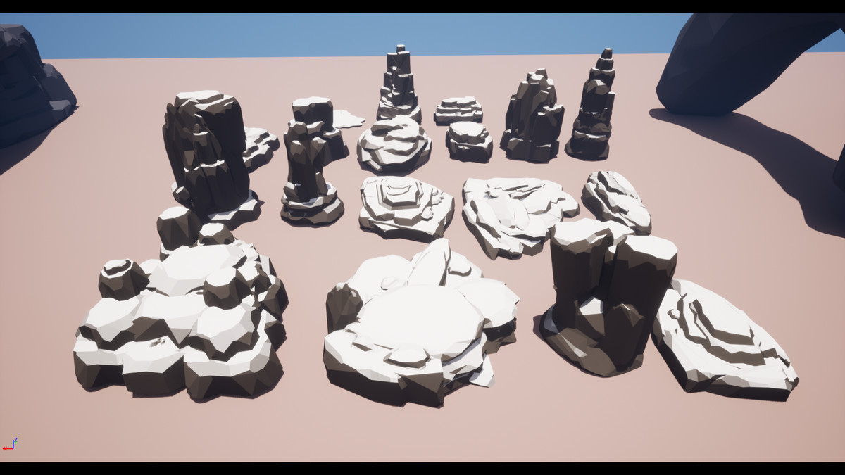 Lowpoly Rocks