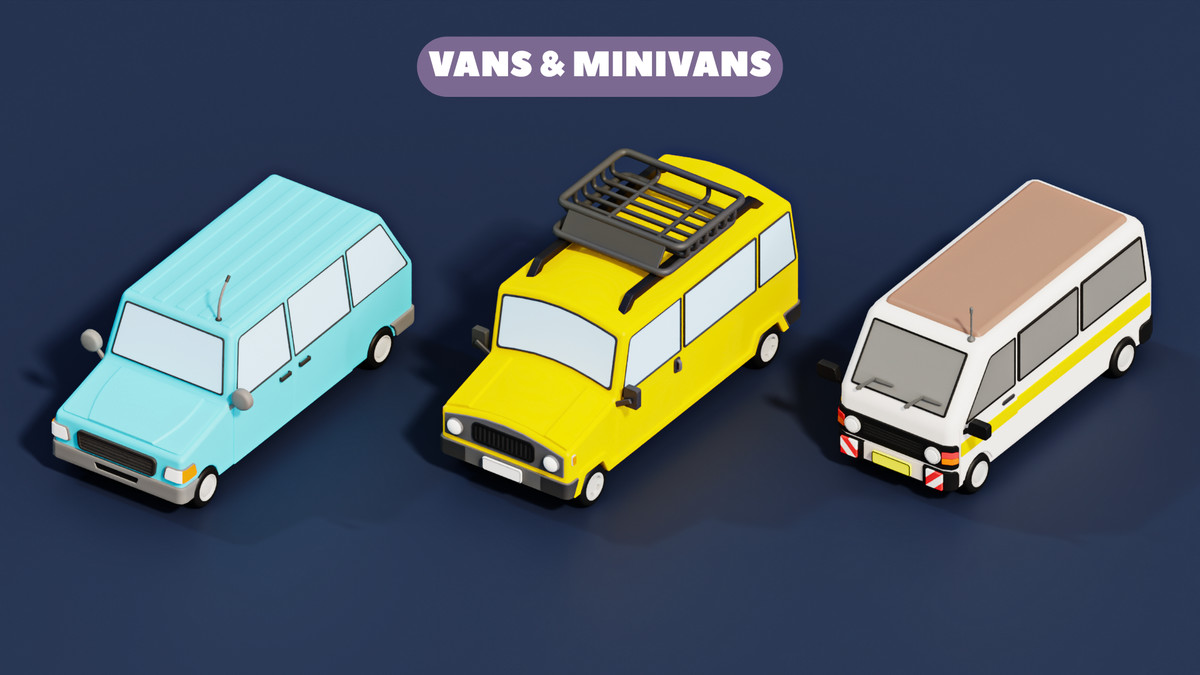 COZY TRAFFIC : Stylized City Vehicles & Transit