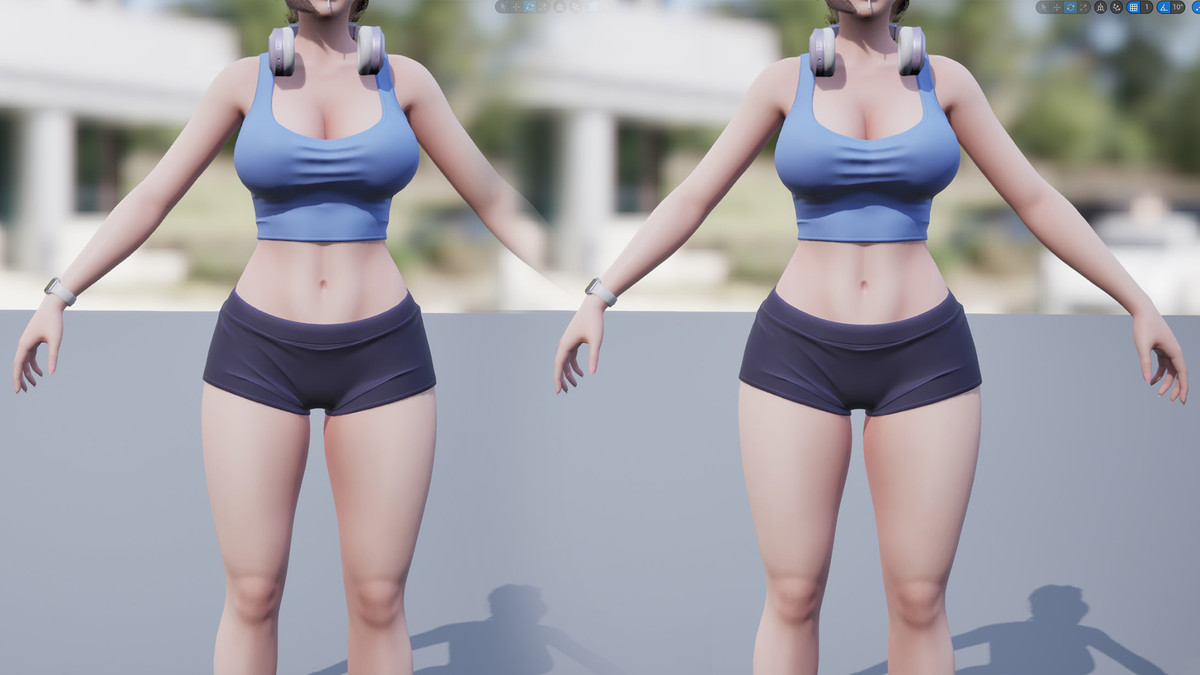 Casual Female 01 - Female Character Series