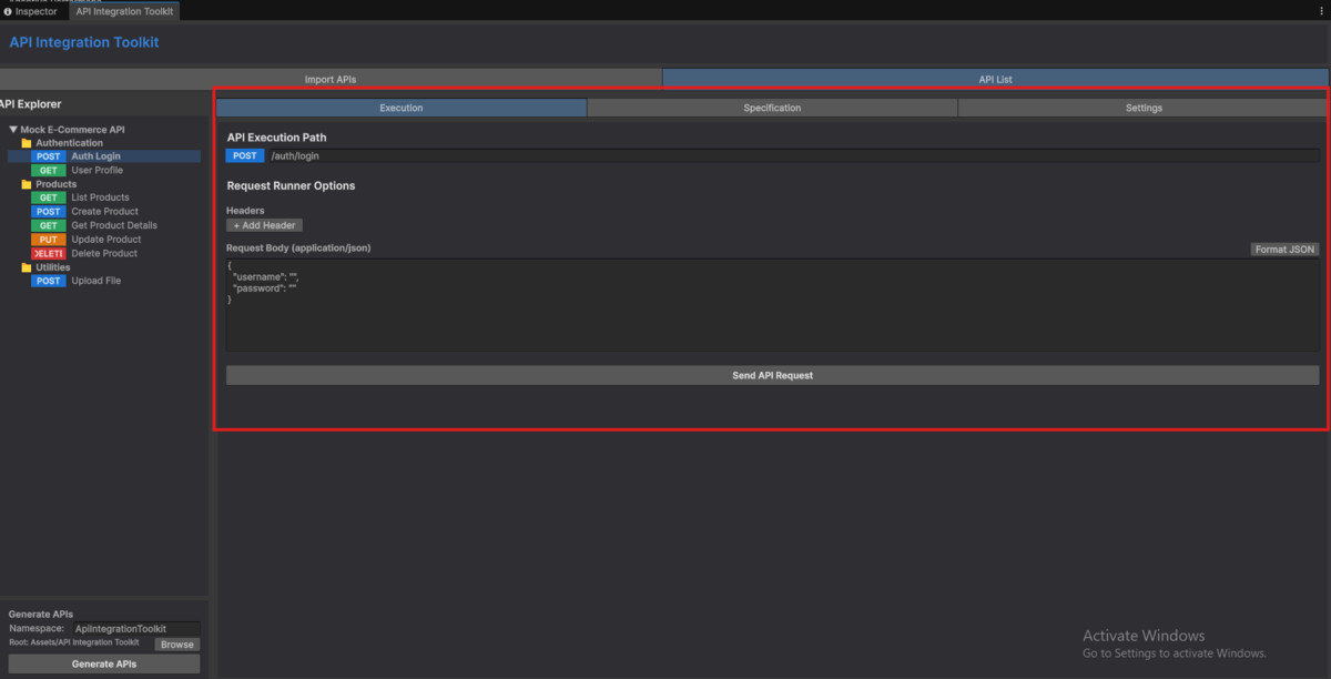 API Integration Toolkit
