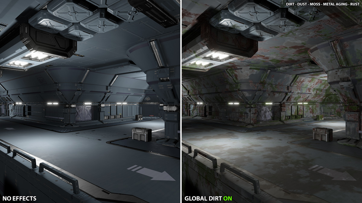 Global Dirt - Scene Weathering & Aging Effect
