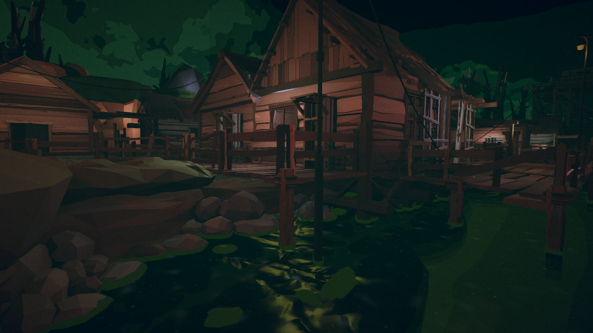 Low Poly Swamp Village – ModulaCraft PRO