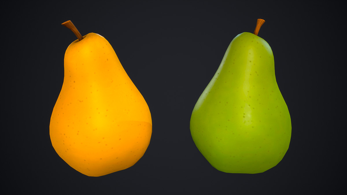 Stylized Fruit Pack – Market & Food Props – Game Ready