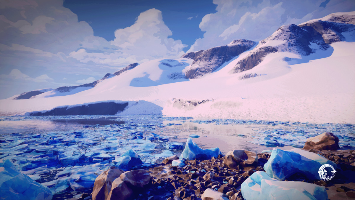 Arctic Landscape Stylized