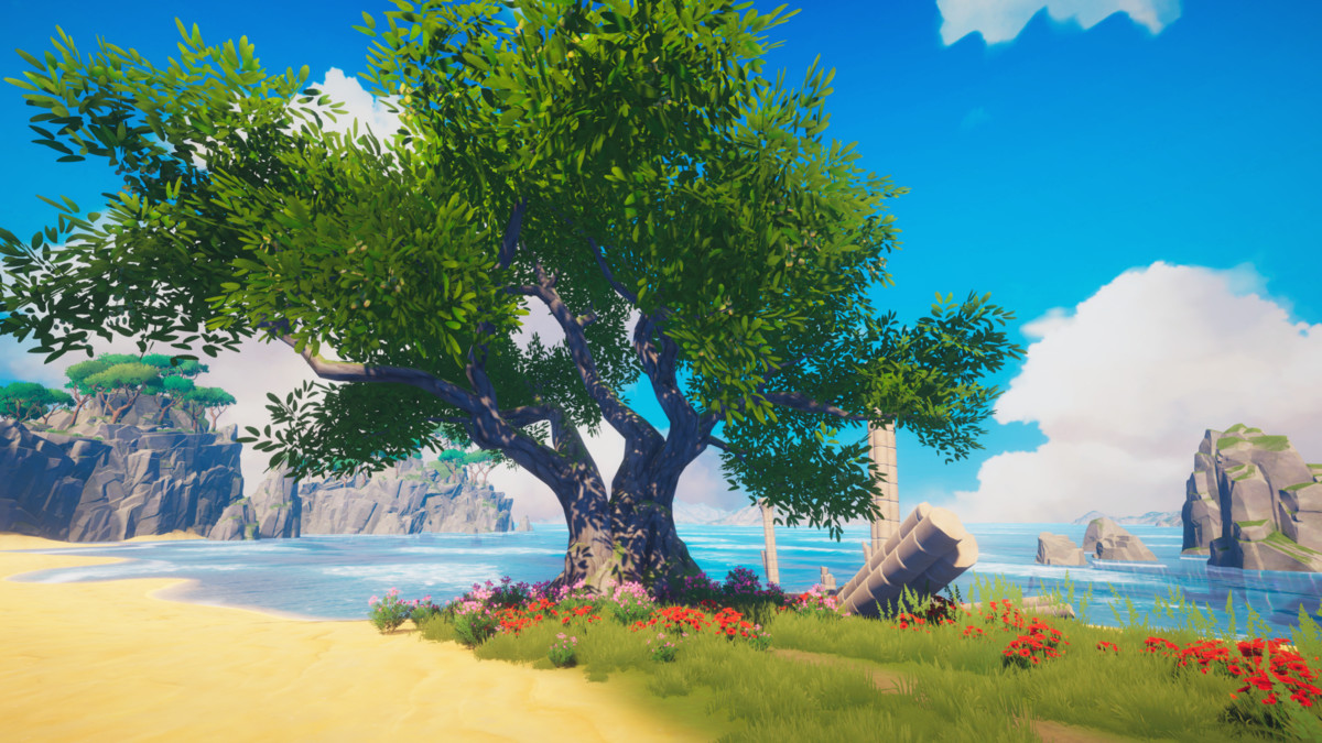 SUN TEMPLE - Stylized Ruins Open World Environment