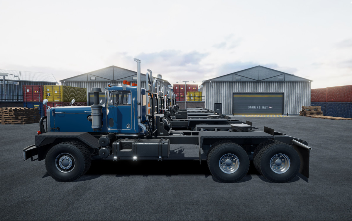 80s offroad heavy truck