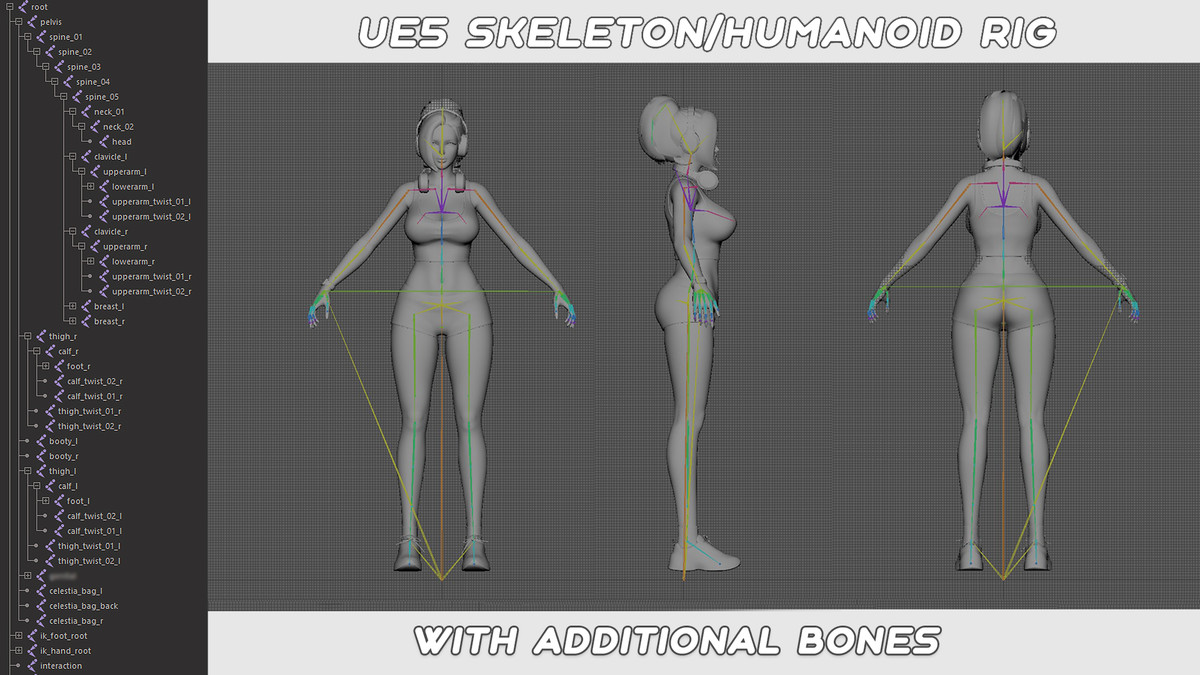 Casual Female 01 - Female Character Series