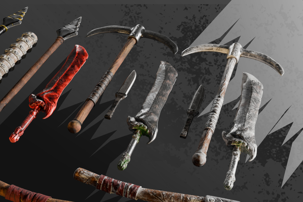 Medieval Fantasy Weapons Pack – Melee & Ranged