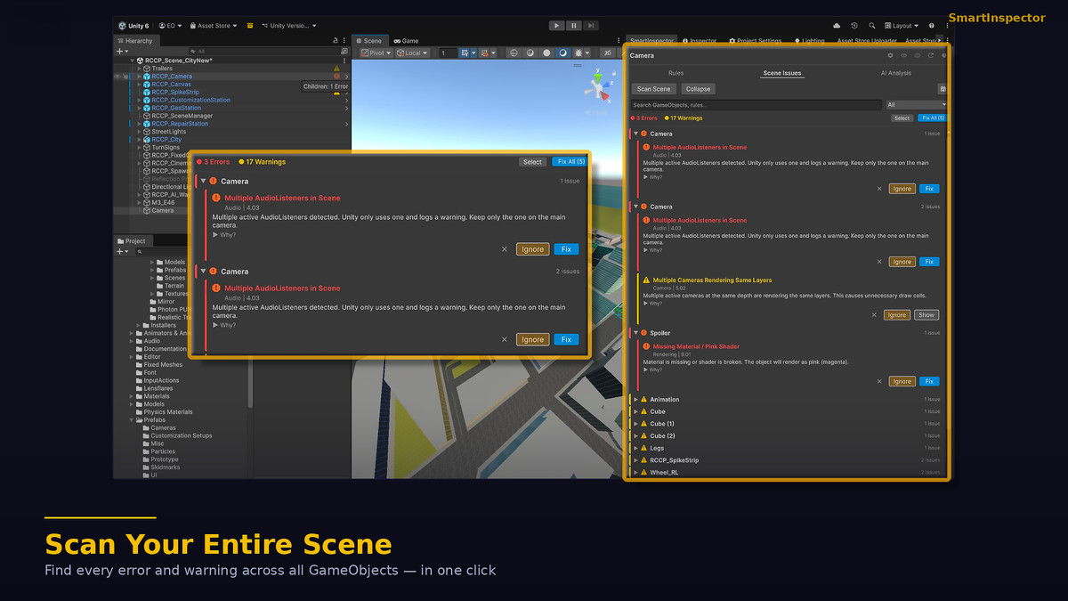 Smart Inspector - Scene Validator