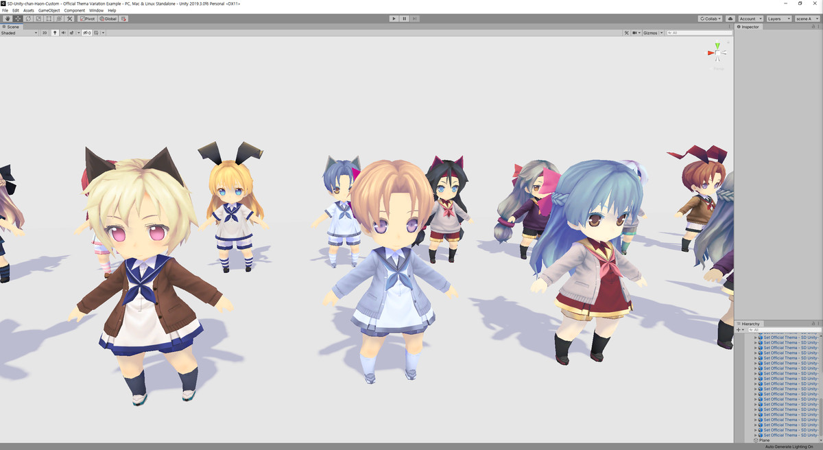 Official Thema - SD Unity-chan Haon Custom