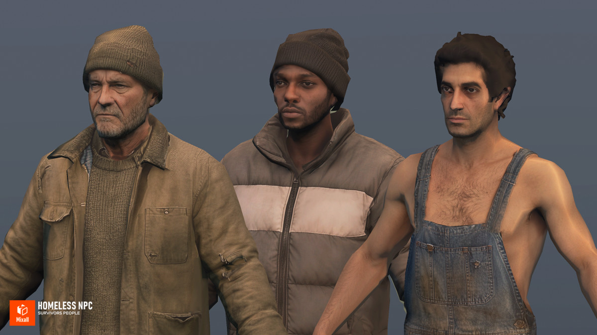 Homeless NPC - survivors people
