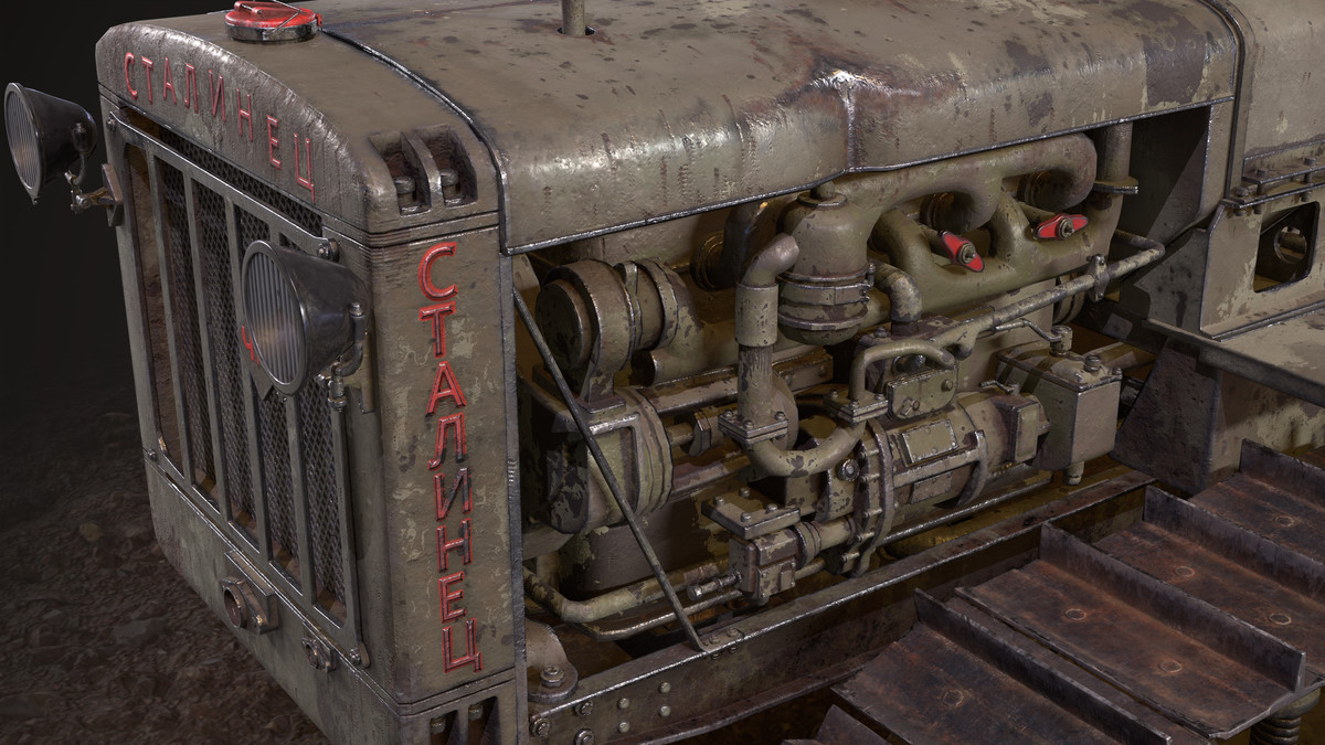 Tractor S-65 WW II
