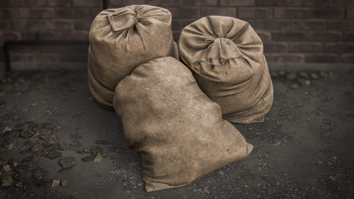 Realistic Garbage Bags Pack