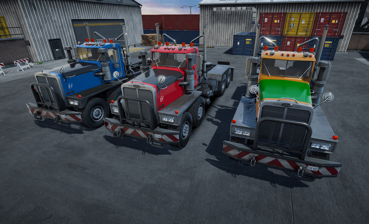 Twinsteer heavy truck