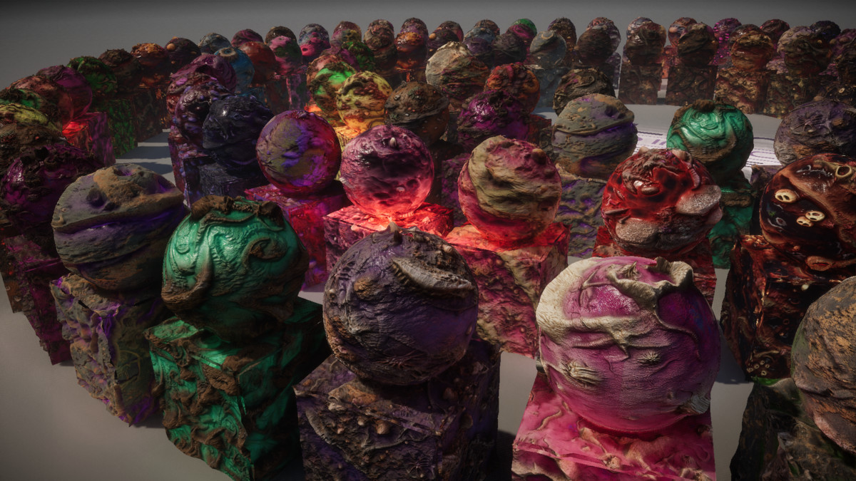 Alien Ground Materials - Infected