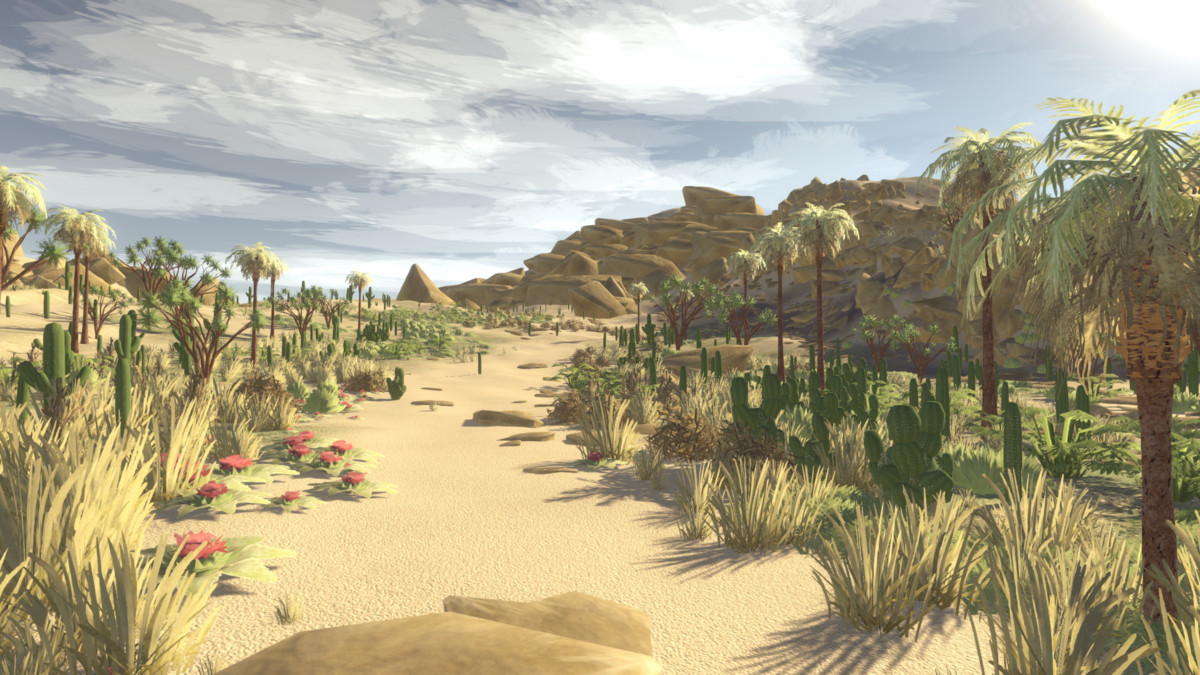 Painted Desert - Stylized Nature