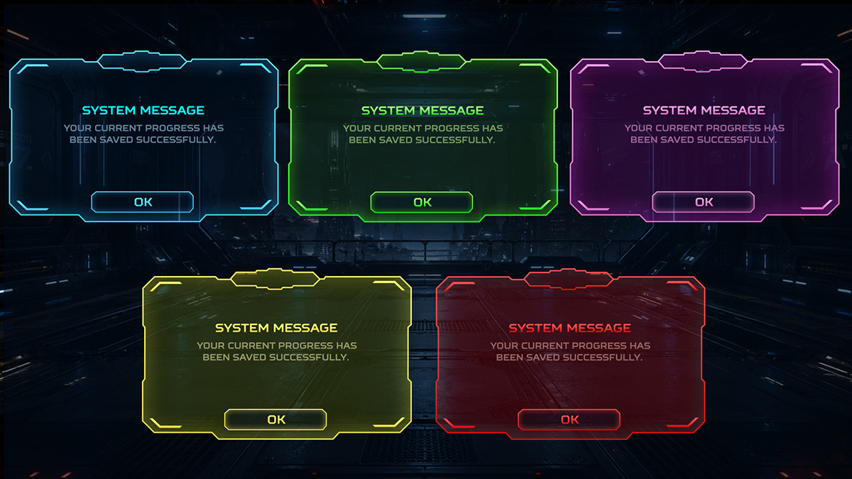 SCI-FI UI+PSD